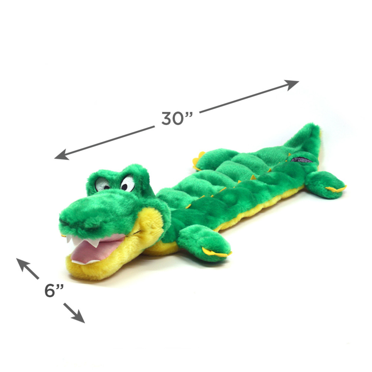 Squeaker Matz Plush Toy, Gator - Image 5