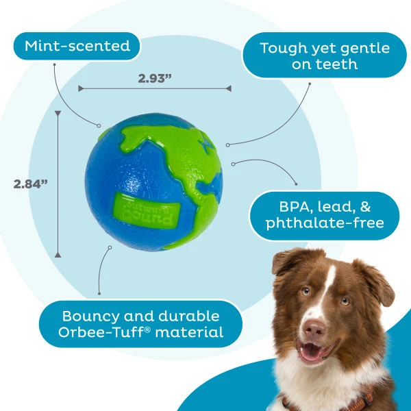 Orbee-Tuff Planet Ball Treat-Dispensing Dog Toy, Medium - Image 3