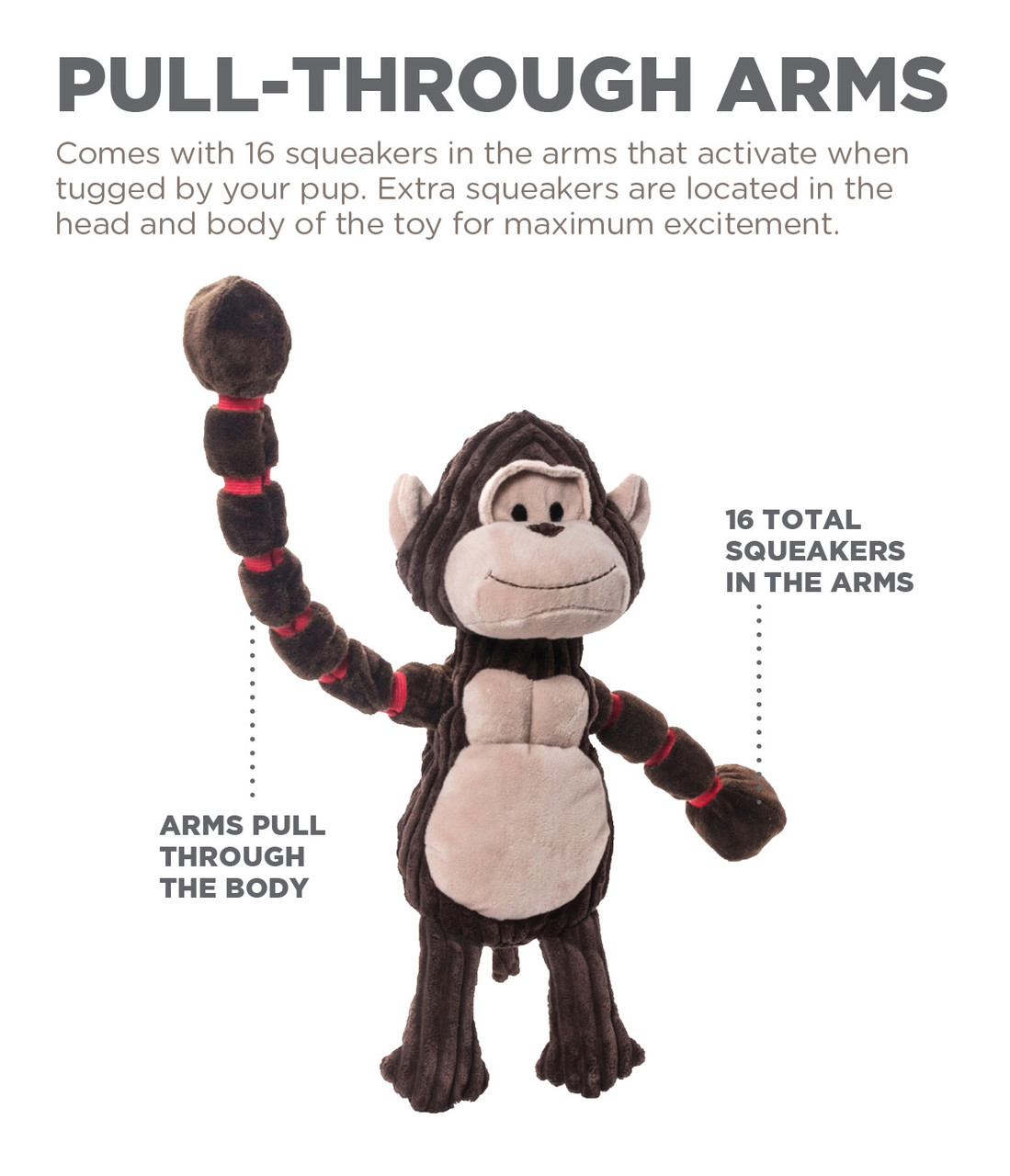 Thunda Tugga Plush Dog Tug Toy - Image 28