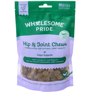 Wholesome Pride Hip and Joint Chews 7.9 oz