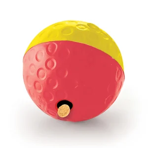 Treat Tumble Interactive Puzzle Dog Toy, Red, Large