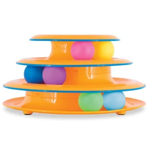 Tower of Tracks Cat Toy, Multi