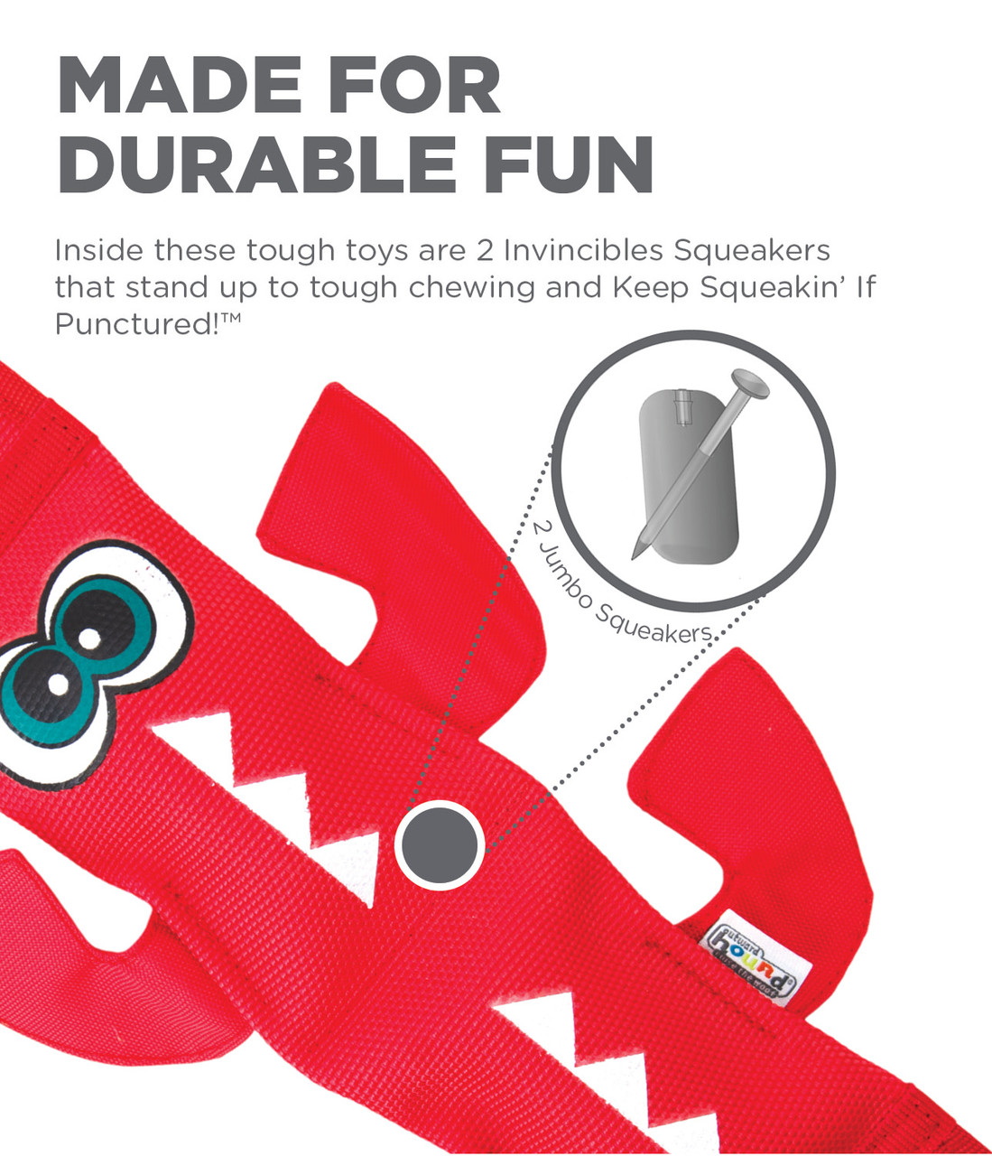 Fire Biterz Dragon Fire Hose Interactive Dog Toy - Image 9
