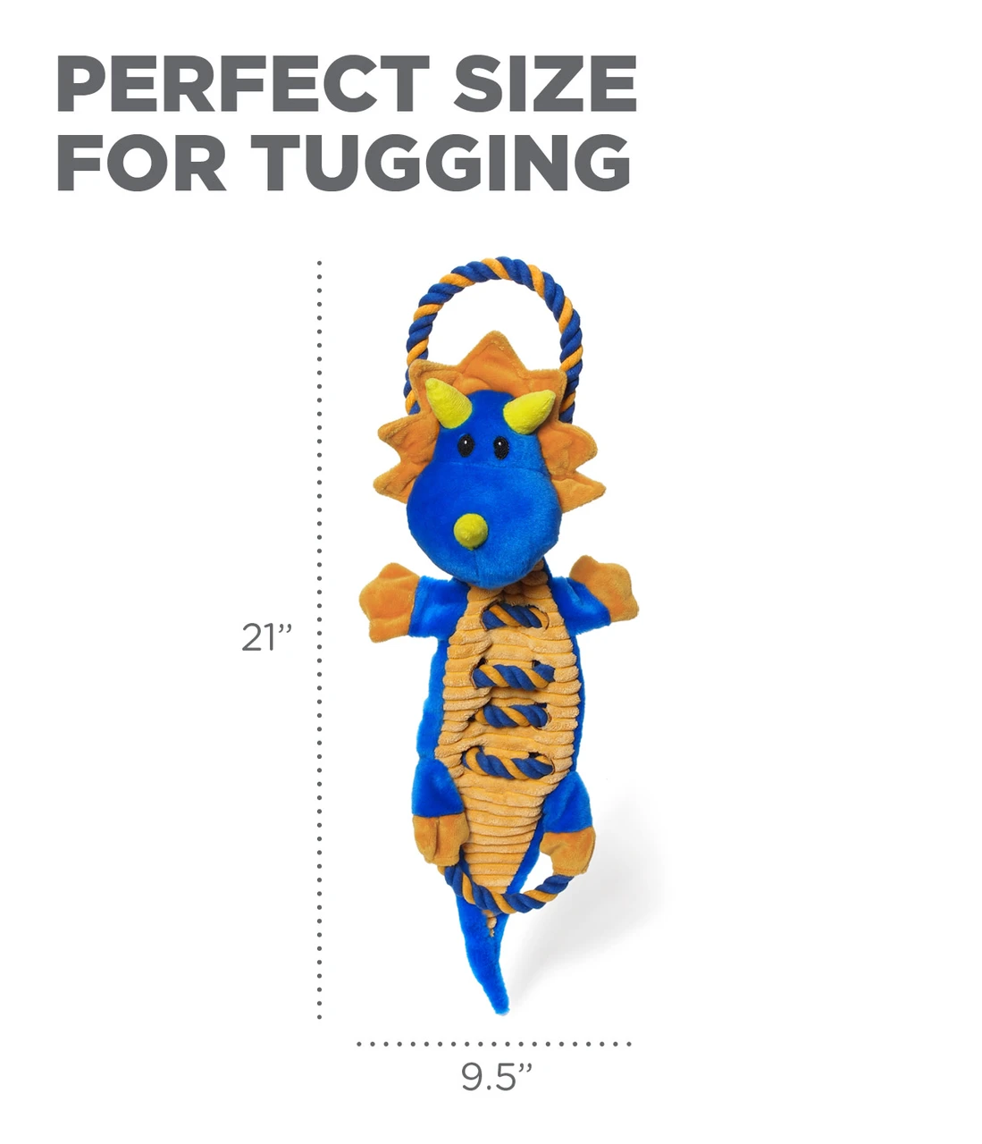 Ropes-A-Go-Go Interactive Plush Dog Tug Toy - Image 13