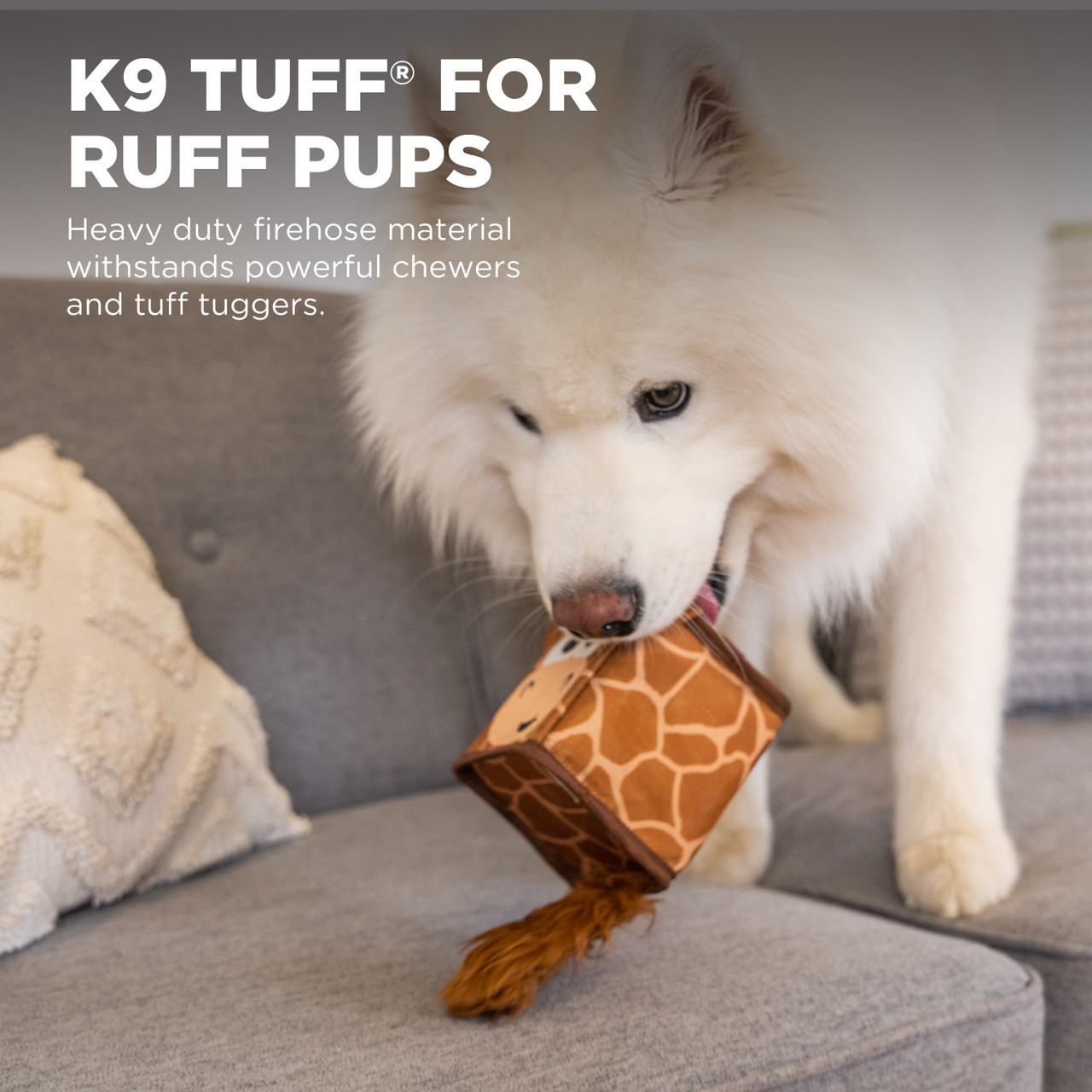 Fire Biterz Cubez Ballistic Firehose Dog Toy - Image 3