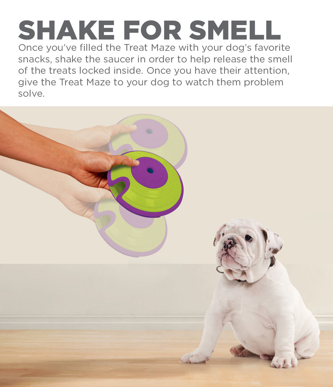 Treat Maze Interactive Puzzle Dog Toy, Green - Image 4