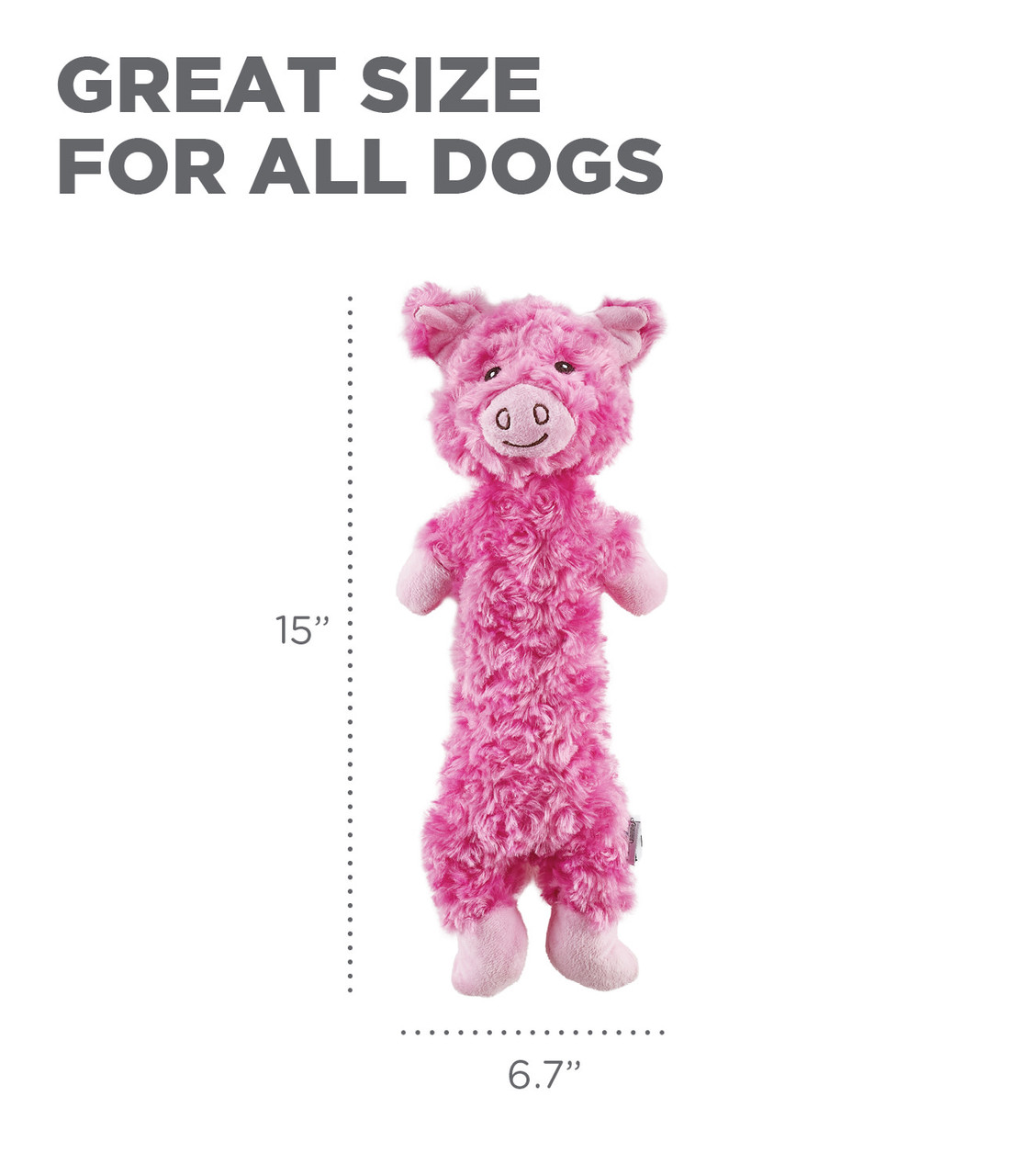 Lil' Dudes Plush Dog Toy - Image 6