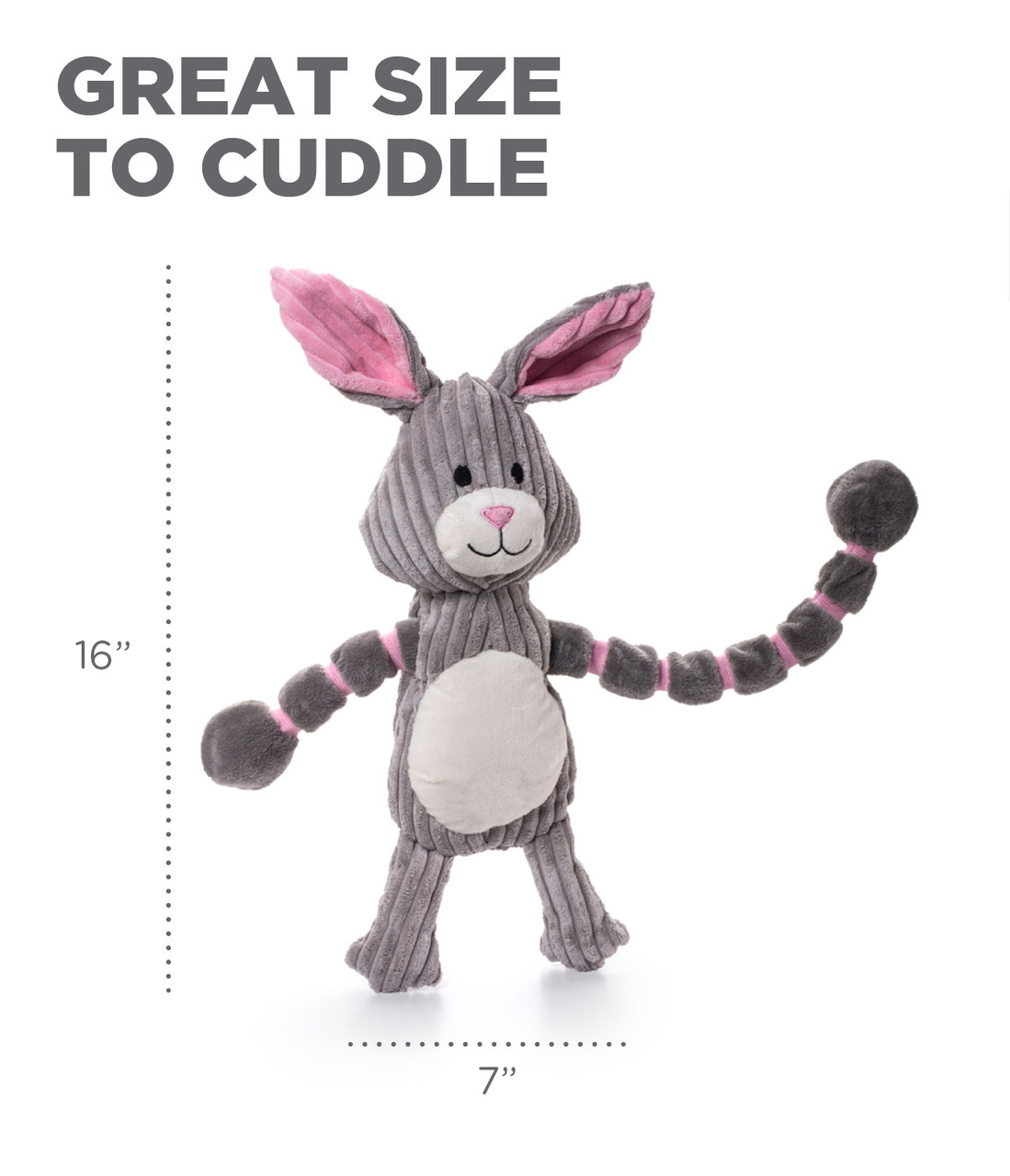 Thunda Tugga Plush Dog Tug Toy - Image 15