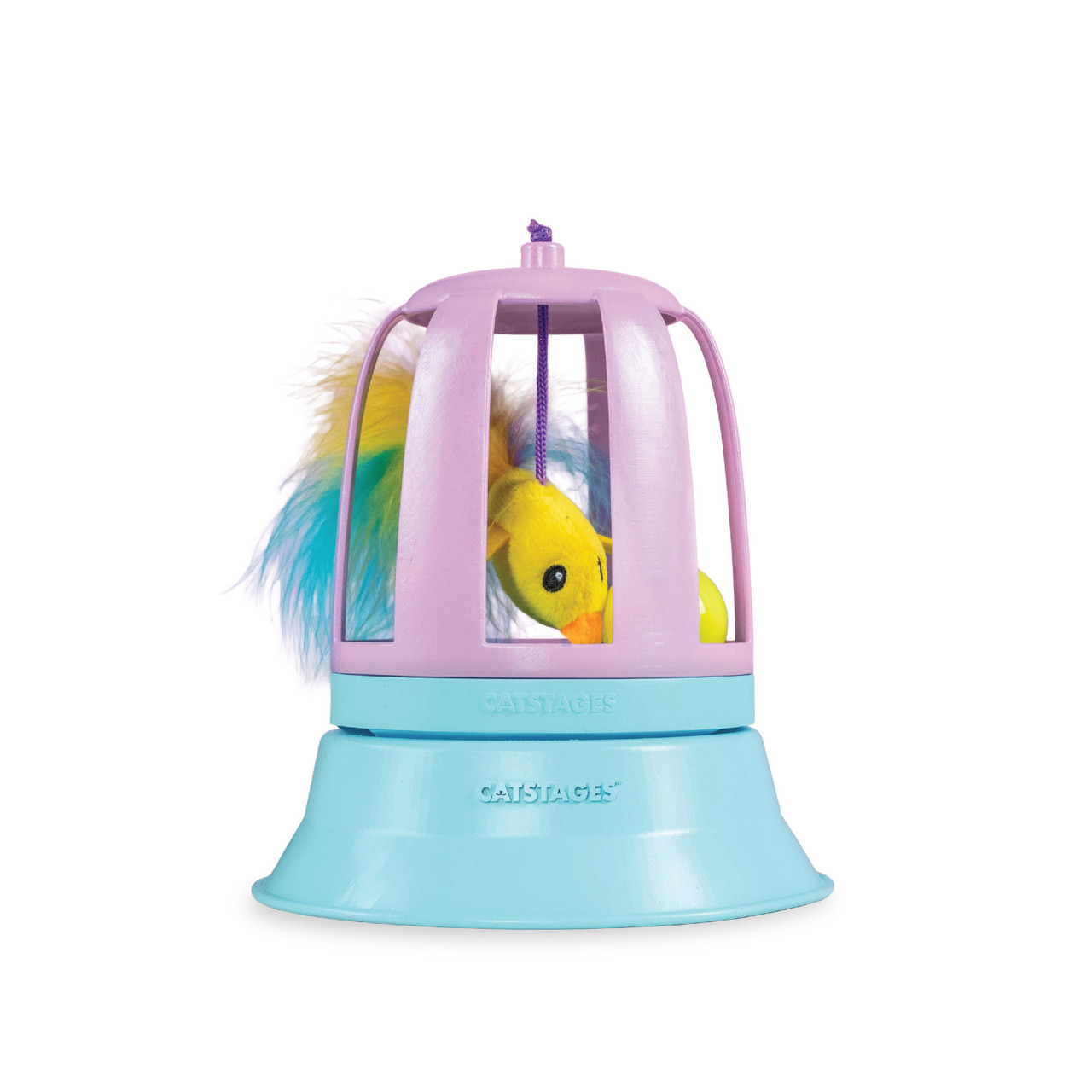 2in1 Track Topper Chirping Bird Toy