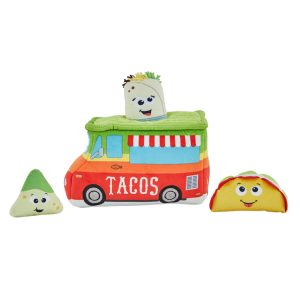 Hide A Taco Plush Dog Toy Puzzle, Multi
