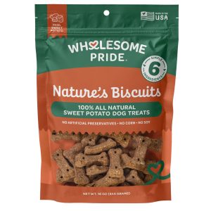 Wholesome Pride Nature's Biscuits Mini Dog Treats, 16oz