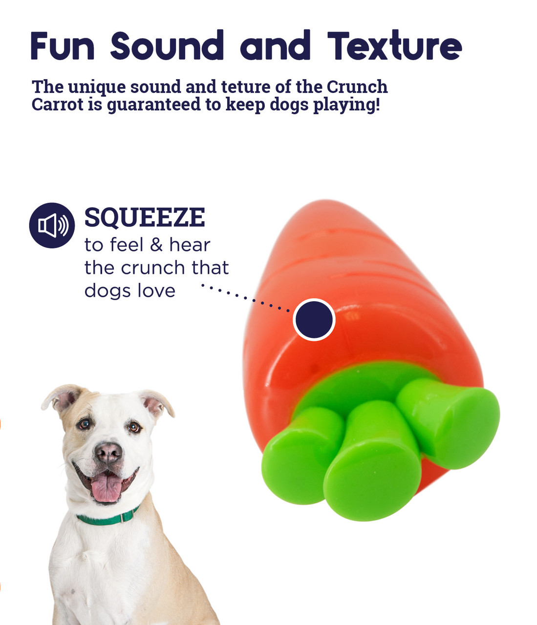 Crunch Veggies Dog Chew Toy - Image 3