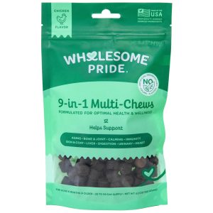 Wholesome Pride 9-in-1 Multi-Chews Supplement for Dogs 6.3oz