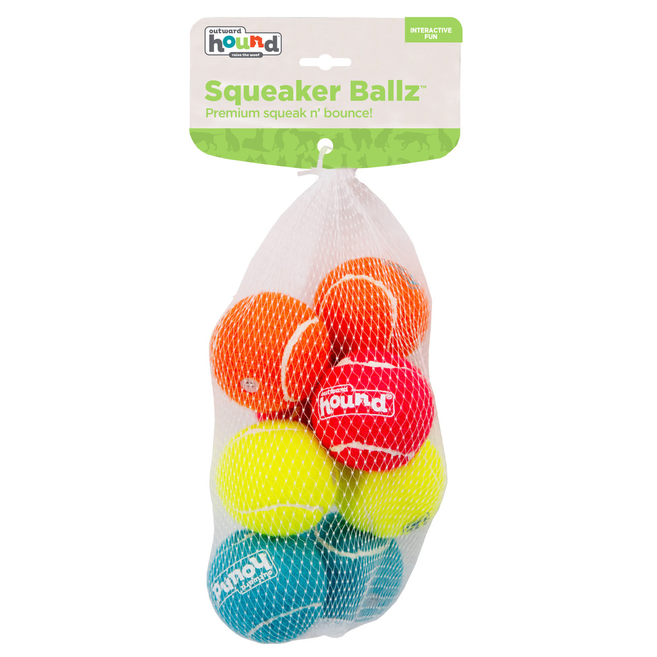 Squeaker Ballz Squeaky Tennis Balls, Small - Image 15