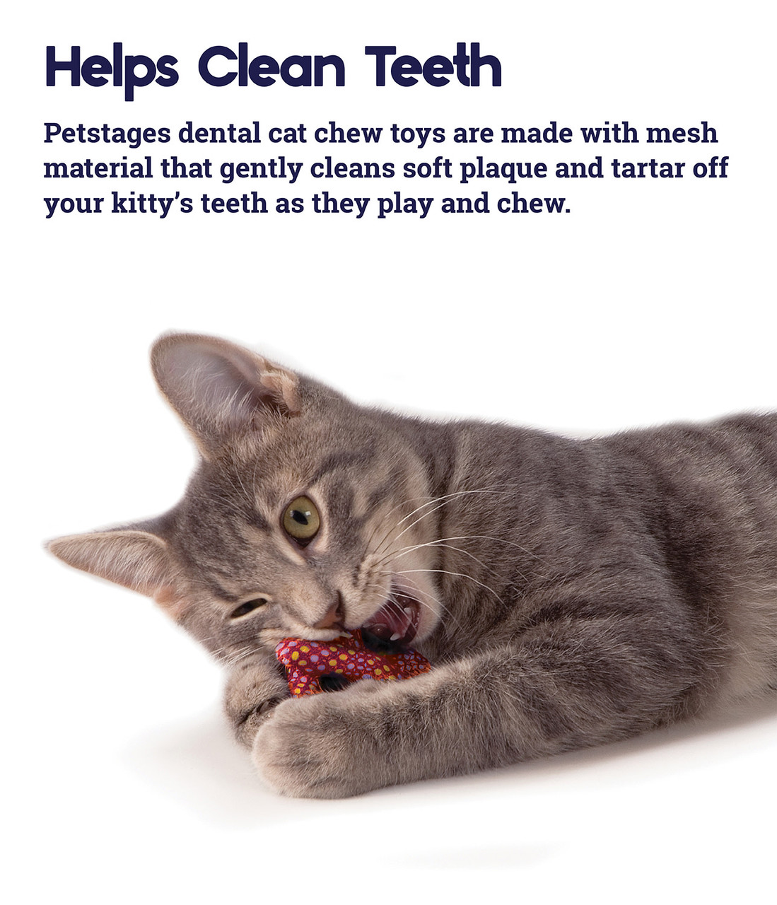Catnip Plaque Away Pretzel Cat Chew Toy, Orange - Image 2