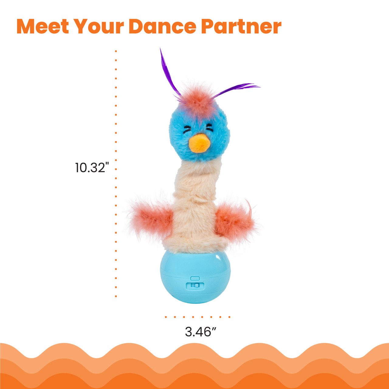 Electronic Dancing Ostrich Blu - Image 4