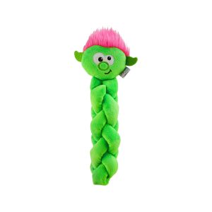 Twistiez Interactive Plush Dog Puzzle, Green, Small