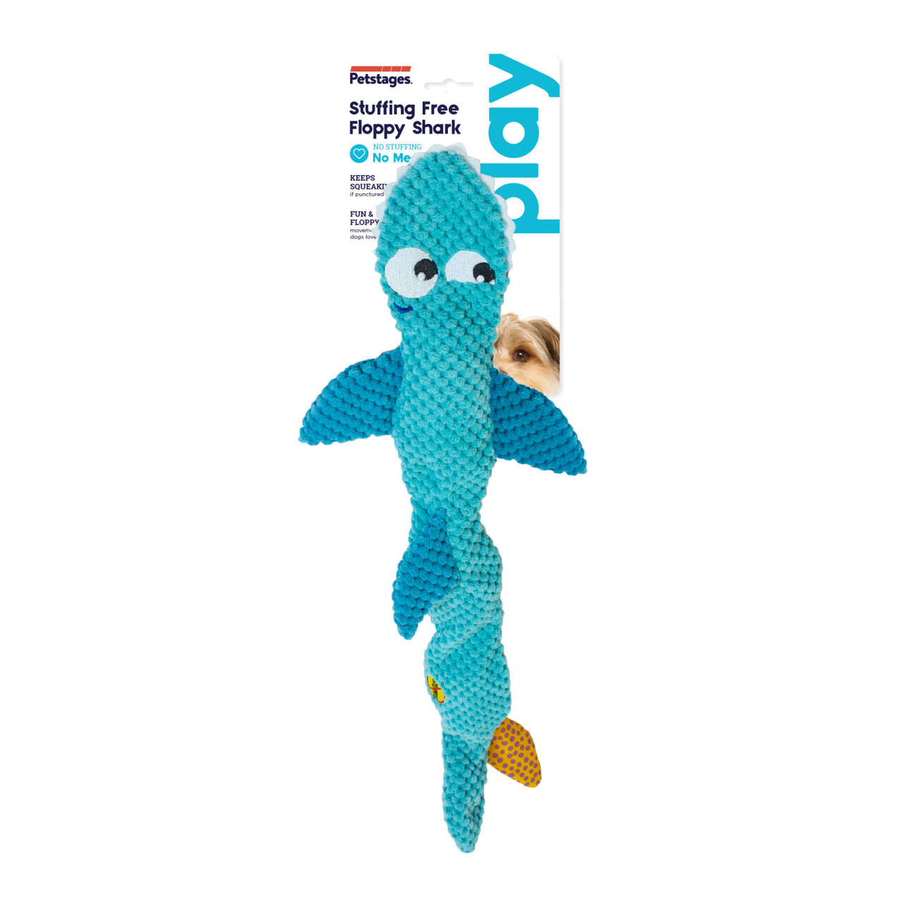 Stuffing-Free Big Squeak Plush Dog Toy - Image 8