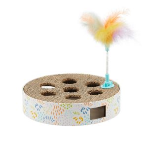Scratch N Hunt Spring Toy Blue