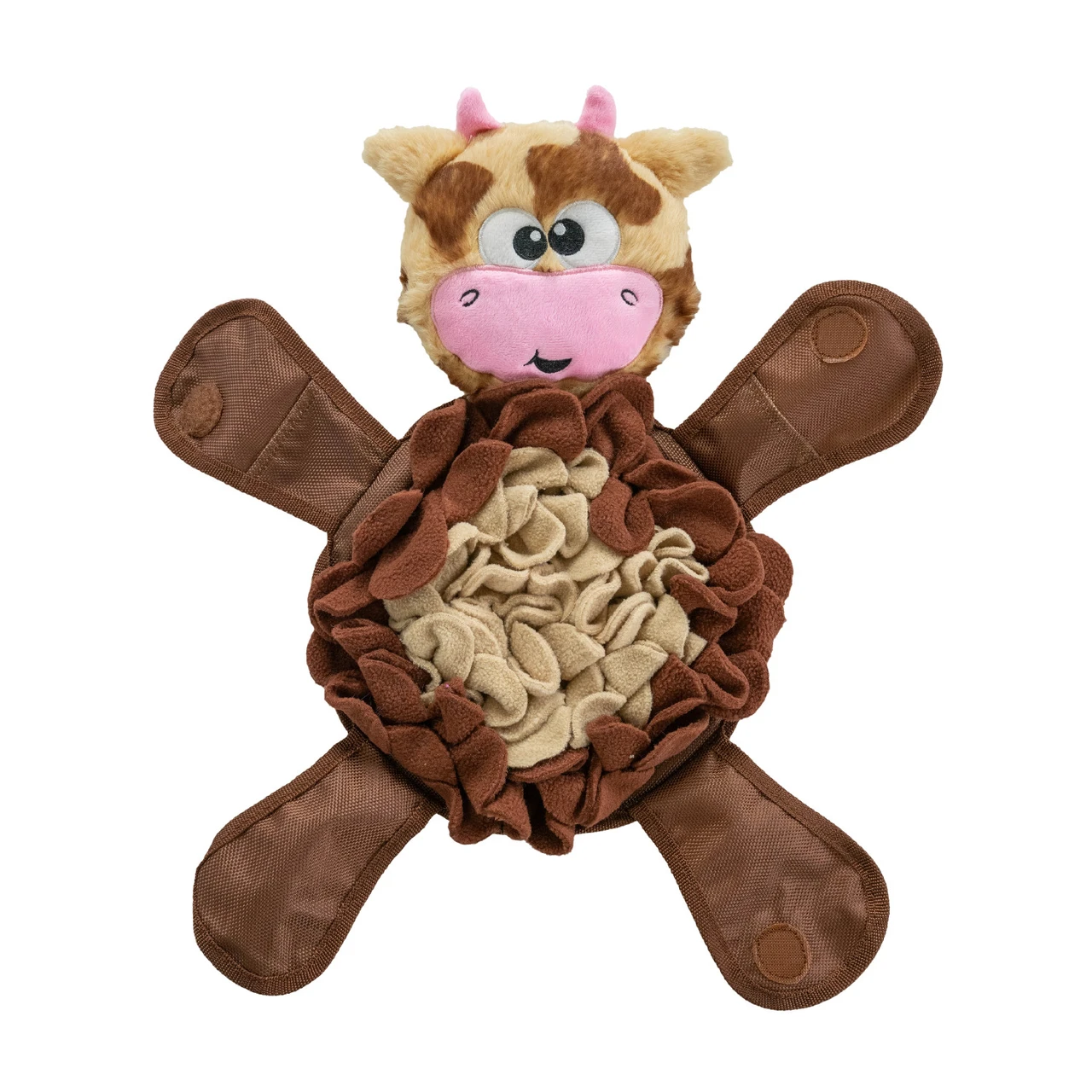 Snuffle Palz Cow TNT, Brown, Large