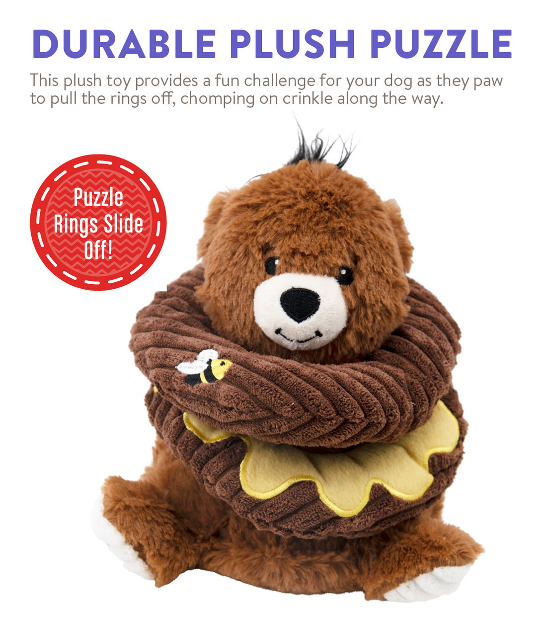 Ringamals Plush Dog Toy Puzzle - Image 10
