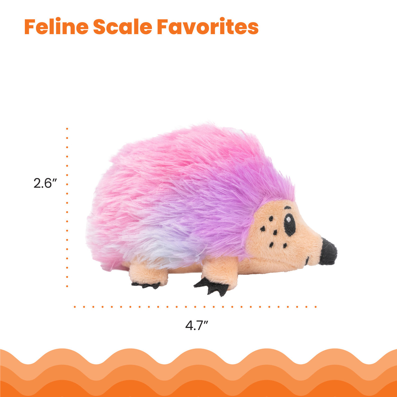 Catnip Plushies Hedgehog Plush Catnip Cat Toy - Image 6