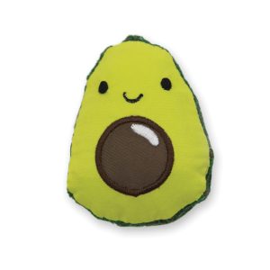 Lil' Avocato Dental Health Cat Chew Toy, Green