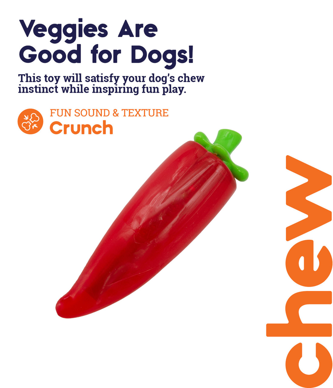 Crunch Veggies Dog Chew Toy - Image 9