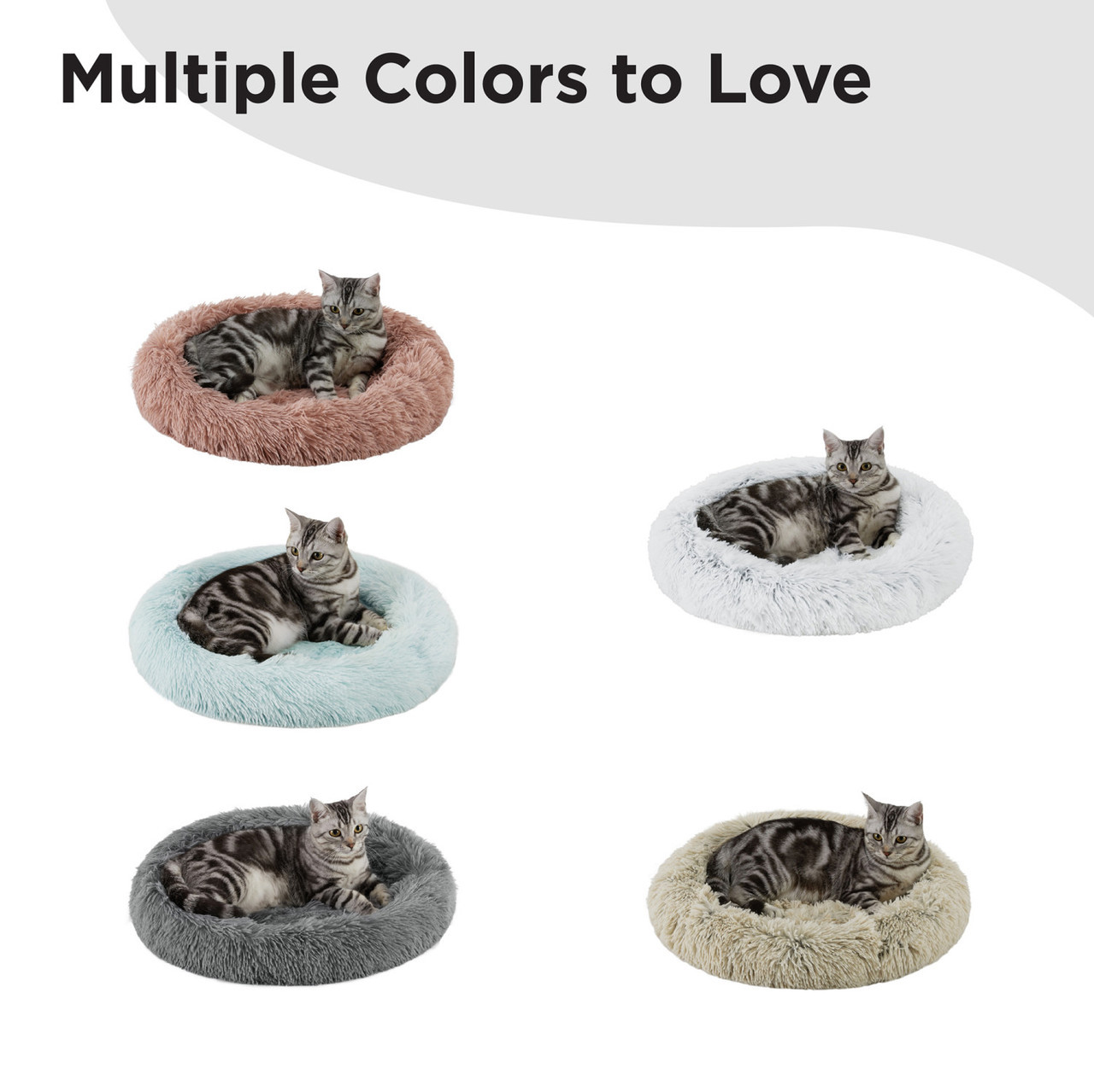 Calming Oval Cat Bed Pad, 21X19 - Image 6