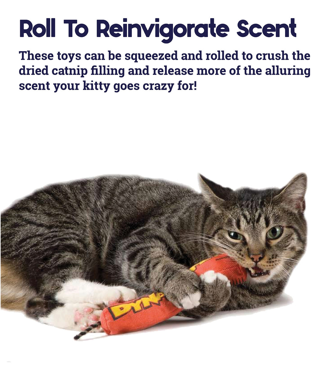 Green Magic Dynamite Stick Cat Toy, Red - Image 4