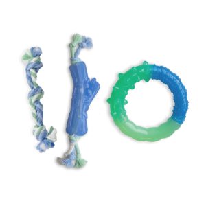 Orka Puppy Dental Chew Toys - 3 Pack, Multi