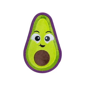 Tough Skinz Avocado Durable Dog Toy, Green