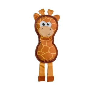 Fire Biterz Giraffe Firehose Plush Dog Toy
