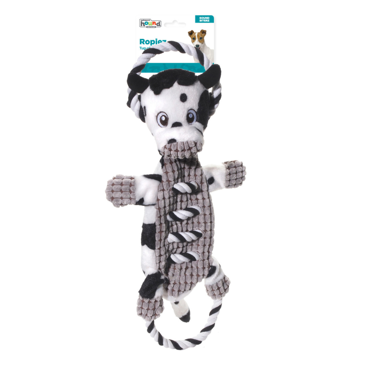 Ropes-A-Go-Go Interactive Plush Dog Tug Toy - Image 7
