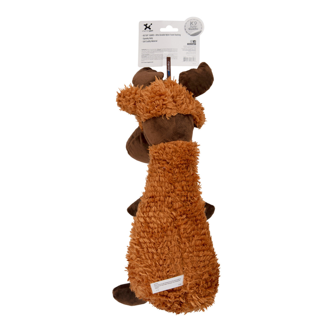 Scruffles Plush Dog Toy, Moose - Image 7