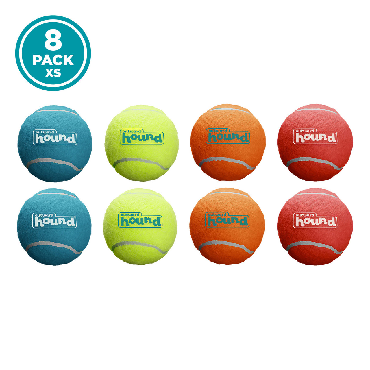 Squeaker Ballz Squeaky Tennis Balls, X-Small - Image 6