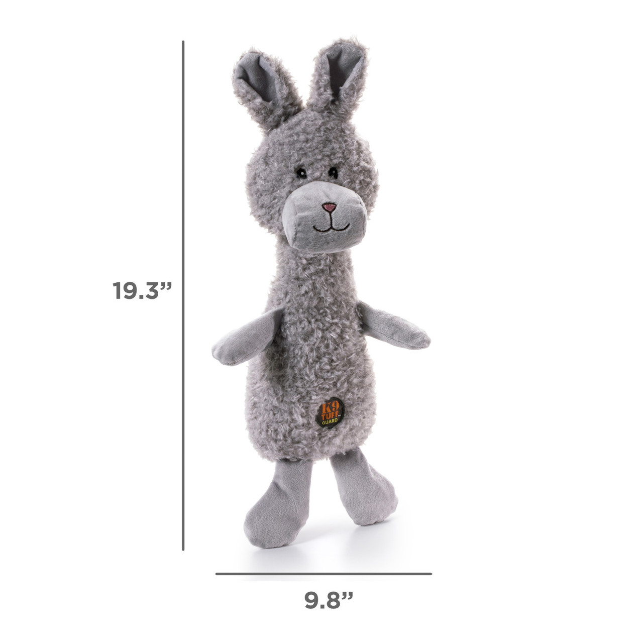 Scruffles Plush Dog Toy, Bunny - Image 6