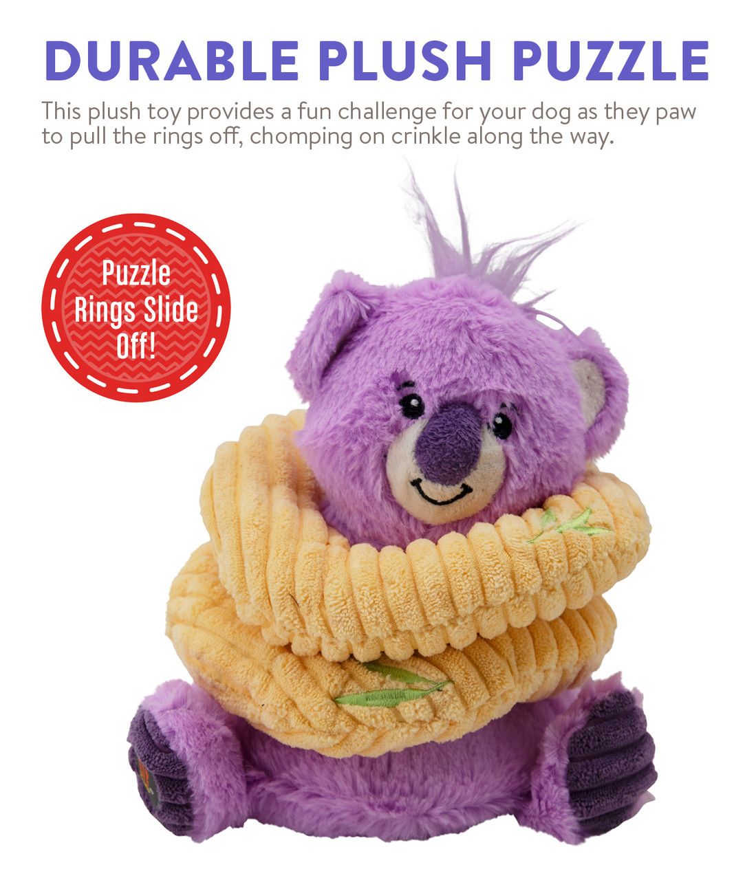 Ringamals Plush Dog Toy Puzzle - Image 17