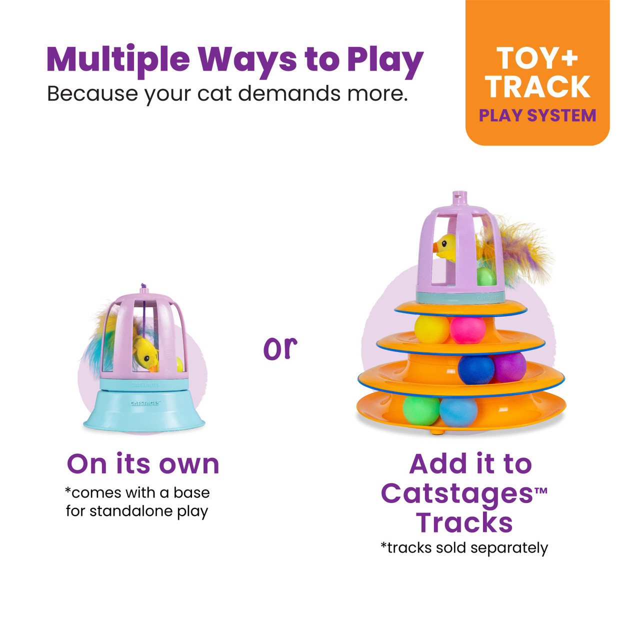 2in1 Track Topper Chirping Bird Toy - Image 4
