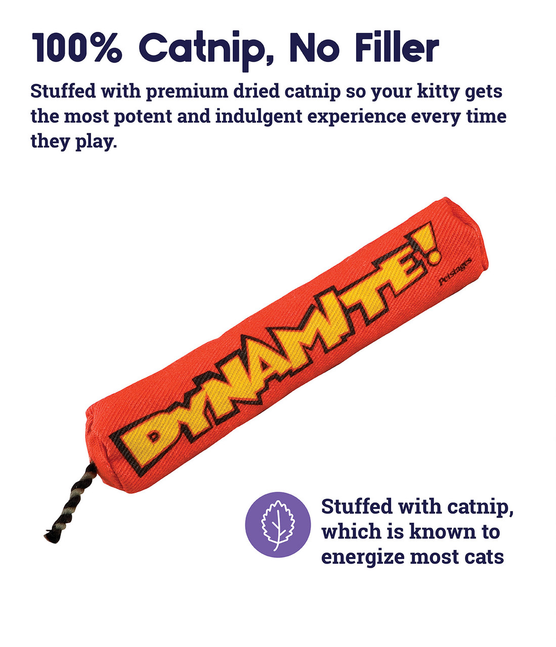 Green Magic Dynamite Stick Cat Toy, Red - Image 2