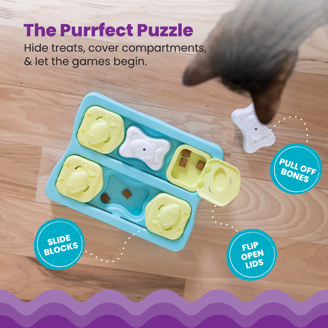 Kitty Cube Puzzle for Cats - Image 3